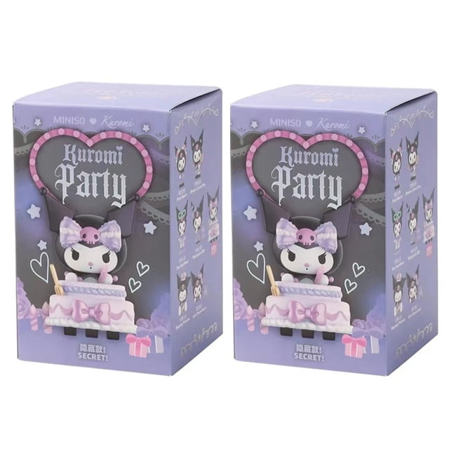 New Sanrio Kuromi Lucky Divination Series Action Figures Kawaii