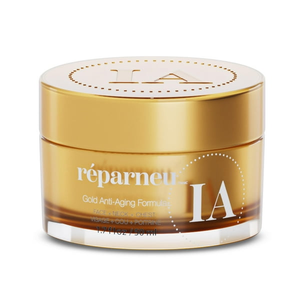 Crema facial InfiniteAloe réparneu Gold, antienvejecimiento, tarro de 50 ml