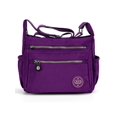 thumbnail image 2 of LAVA Women Crossbody Bags Waterproof Nylon Shoulder Purse Travel Messenger Bag Handbags Purple, 2 of 11