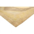 thumbnail image 3 of Pasargad Home Turkish 112" x 152" Hand-Knotted Lamb's Wool Area Rug in Gold, 3 of 5