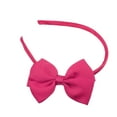 thumbnail image 1 of Diadema con lazo, Diadema de poliéster linda de moda para adolescente, Rosa roja, 59x44 pulgadas, 1 of 7