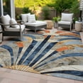 thumbnail image 3 of Dalyn Rugs Machine Washable Indoor/Outdoor Chantille ACN2177 Navy 10' x 14' Rug, 3 of 9