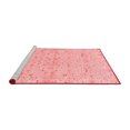 thumbnail image 2 of Ahgly Company Machine Washable Indoor Rectangle Oriental Red Traditional Area Rugs, 7' x 10', 2 of 4