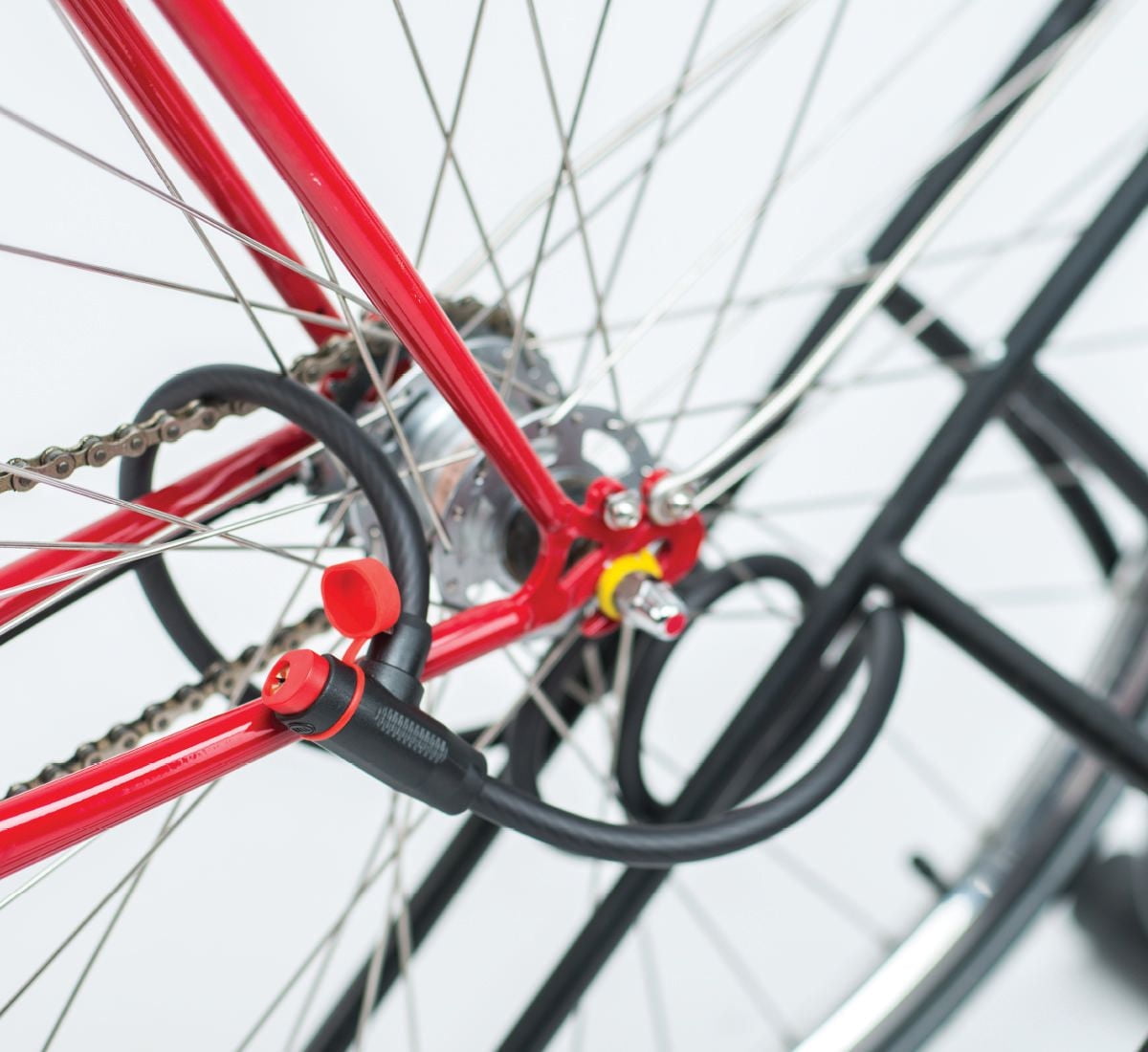 Bell Sports Ballistic 610 Key Cable Bike Lock, 12 mm x 5 ft. steel cable