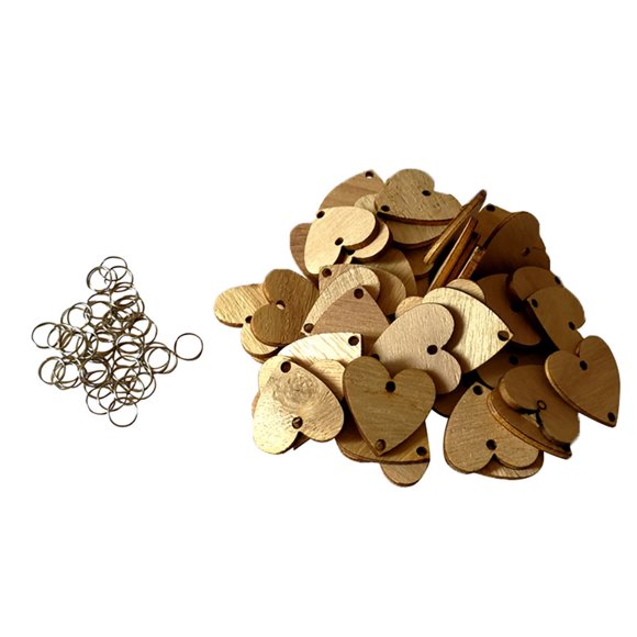 50 Pcs Accessoires DIY Calendrier Mural en Bois Anniversaire