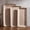 Cinnamon Brown, variant on Stoneware Rectangular Serving Platter, 15.67 Inch Dishwasher and Microwave Safe Serving Dish for Entertaining, Party, Cheese or Turkey, Vanilla White