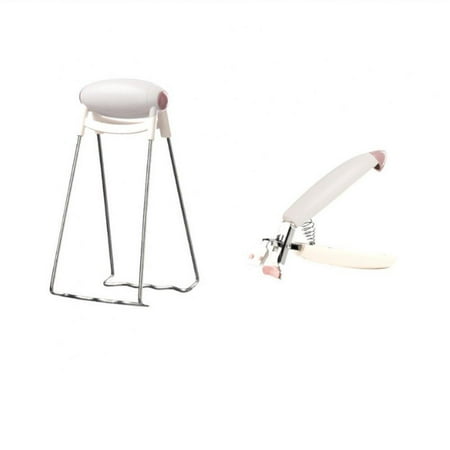 

Wuffmeow Gripper Clips for Moving Hot Plate Or Bowls with Food Out from Pressured Cooker Microwave Oven Air Fryer Pack of Two