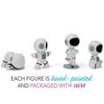 thumbnail image 4 of Class Collections White Yoga Astronaut 4 inch Resin Stone Collectible Figurines Set of 4, 4 of 5