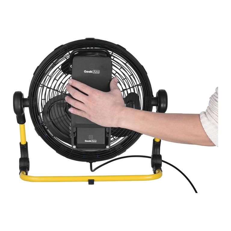 Geek aire rechargeable outdoor high velocity floor fan sale