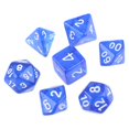 thumbnail image 1 of 7-dice Sided D4 D6 D8 D10 D12 D20 Magic-the-gathering Rpg Poly Game Set, 1 of 5