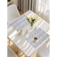 thumbnail image 5 of Animal Leather Placemats Set of 12, Vintage Animal Textures Minimalist Gray Placemats for Dining Table, Place Mats for Kitchen Tabletop, Waterproof Wipeable Dining Table Mats Set, 5 of 9