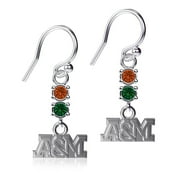 Dayna Designs Florida A&M Rattlers Dangle Crystal Earrings