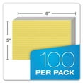 thumbnail image 3 of Oxford Ruled Index Cards, 5 x 8, Blue/Violet/Canary/Green/Cherry, 100/Pack, 3 of 7