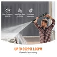 thumbnail image 2 of Cordless Pressure Washer 652 PSI 1.0 GPM, Portable Power Cleaner Gun, 4.0Ah Battery, 6-in-1 Nozzle, for Car, Patio, Floor Cleaning & Watering, 2 of 7