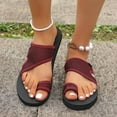 thumbnail image 5 of Slippers for Women,Beach Sandals Open Toe Flat Sole Casual Comfortable Women's Beach Sandals for Summer Wear,Womens Slippers,,9, 5 of 7