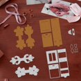 thumbnail image 4 of 7 Style 3D Jewelry Display Stand Cutting Dies Embossing Template Carbon Steel Cutting Stencils Earring Necklace Background Card Die Cuts for display DIY Craft Bracelets Keychains, 4 of 9