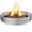 Silver, variant on 72 Inch Round Galvanized Fire Pit Ring, Foldable Outdoor Fire Ring for Yard, Garden, Park, Beach and Campfire,(6 FT Diameter, Silver)