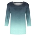 thumbnail image 5 of Tops For Women Trendy Sevevn Women Fashionable And Comfortable Casual T-Shirt Loose And Elastic Non Positioning Printing, 5 of 5