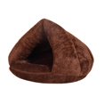 thumbnail image 4 of Winter Warm Triangular Cat Litter Pet Kennel Cat And Dog Mat Thick Sleeping Bag, 4 of 8