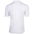 thumbnail image 3 of U.S. POLO ASSN. Polo de hombre - Piquet, logotipo bordado, algodón elástico Blanco L (Large), 3 of 3