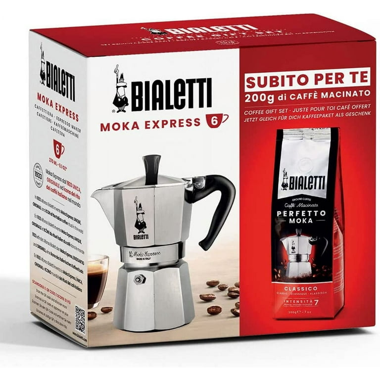 Cafetière Bialetti Moka Express Black 3 cups (3 tasses) - Coffee Friend