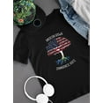 thumbnail image 3 of American Grown San Marines Roots T-Shirt Men -Smartprints Designs, Male Small, 3 of 4