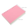 thumbnail image 6 of PENIKOKO 4 Leaf Notebook Paper Refill Packs Colored Lined Paper for Note Taking, 6 of 6