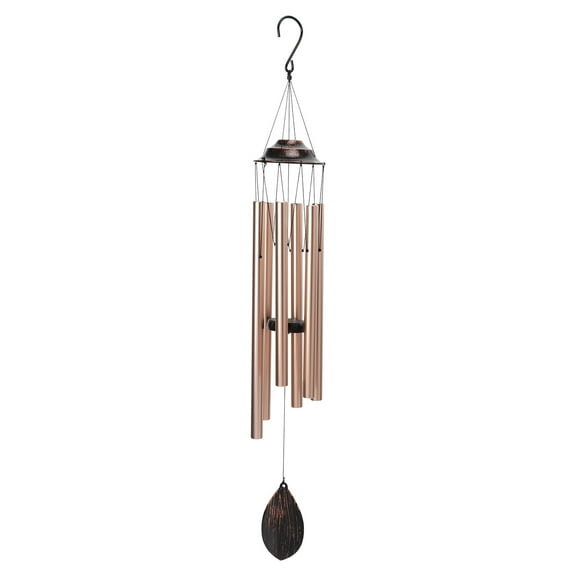 Outdoor Wind Chimes, Musical Wind Chimes, Metal Wind Chimes, Pleasant Sounds, For Garden,Lawns, Patio,Perfect Gifts, Copper Color