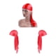 thumbnail image 1 of 2 Piezas Unisex Headwear Bandana Musulmán Turbante de Cola Larga - Rojo, 1 of 7