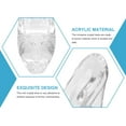 thumbnail image 4 of Himition Exquisite Crystal Shoe Transparent Shoe Decors Shoes Decor Glass Slipper, 4 of 6