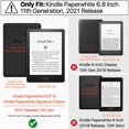thumbnail image 2 of RHEA- Case For Kindle Paperwhite 11Th Gen E-Reader Slim Smart Cover Sleeve Auto Sleep, 2 of 6