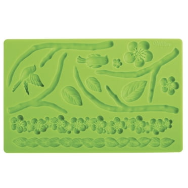 Wilton Silicone Nature Designs Fondant and Gum Paste Mold - Cake Decorating Supplies
