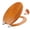 Warm Brown, variant on Round Toilet Seat Molded Wood Toilet Seat with Quietly Close and Quick Release Hinges, Easy to Install also Easy to Clean by Angol Shiold (Round, Brownish Red)