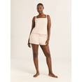 thumbnail image 6 of Joyspun Women's Jersey Picot Cami Top and Shorts Pajama Set, 2-Piece, Sizes XS-3X, 6 of 6