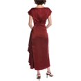 thumbnail image 2 of Lela Rose womens  Florence Midi Dress, 6, Red, 2 of 3