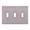 Grayish Lavender, variant on Dailycode Light Switch Plate Covers 2 Gang Wall Plate Plastics Outlet Covers for Kitchen Home Office Decor Ice Blue