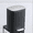 Black, variant on Stainless Steel Bin, Bathroom Garbage Storage Cabinet with Foot Pedal