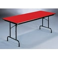 thumbnail image 1 of High Pressure Folding Table in Red (24 in. x 96 in./Red), 1 of 2