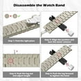 thumbnail image 6 of KOMI Titanium band is compatible with Apple Watch Ultra 2 band 49mm 45mm 44mm 42mm, metal band for iWatch Ultra SE Series 9 8 7 6 5 4 3 21 1 Men's replacement band, 6 of 7