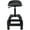 Black, variant on Pneumatic 360 Degree Swivel Stool, Mechanics Rolling Creeper Seat, Heavy Duty  Mechanics Stool