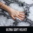 thumbnail image 7 of Junovo Ultra Soft Soft Area Rugs Fluffy Modern Geometric Rugs,Shaggy Floor Carpets For Living Room Bedroom Nursery Room 4'x6',White, 7 of 7