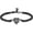 Black, variant on Wings Heart Urn Bracelet for Women Cremation Jewelry for Ashes Urn Bangle for Ashes Stainless Steel Memorial Ashes Bracelet Cremation Jewelry