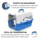 thumbnail image 2 of Transportadora para perro PUERTA METÁLICA 55X38.5X35.2cm, 2 of 2