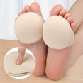 thumbnail image 5 of AOOOWER 1 Pair Women Forefoot Pad High Heel AbsorbsShock Socks No Show Invisible Toe Pad, 5 of 17