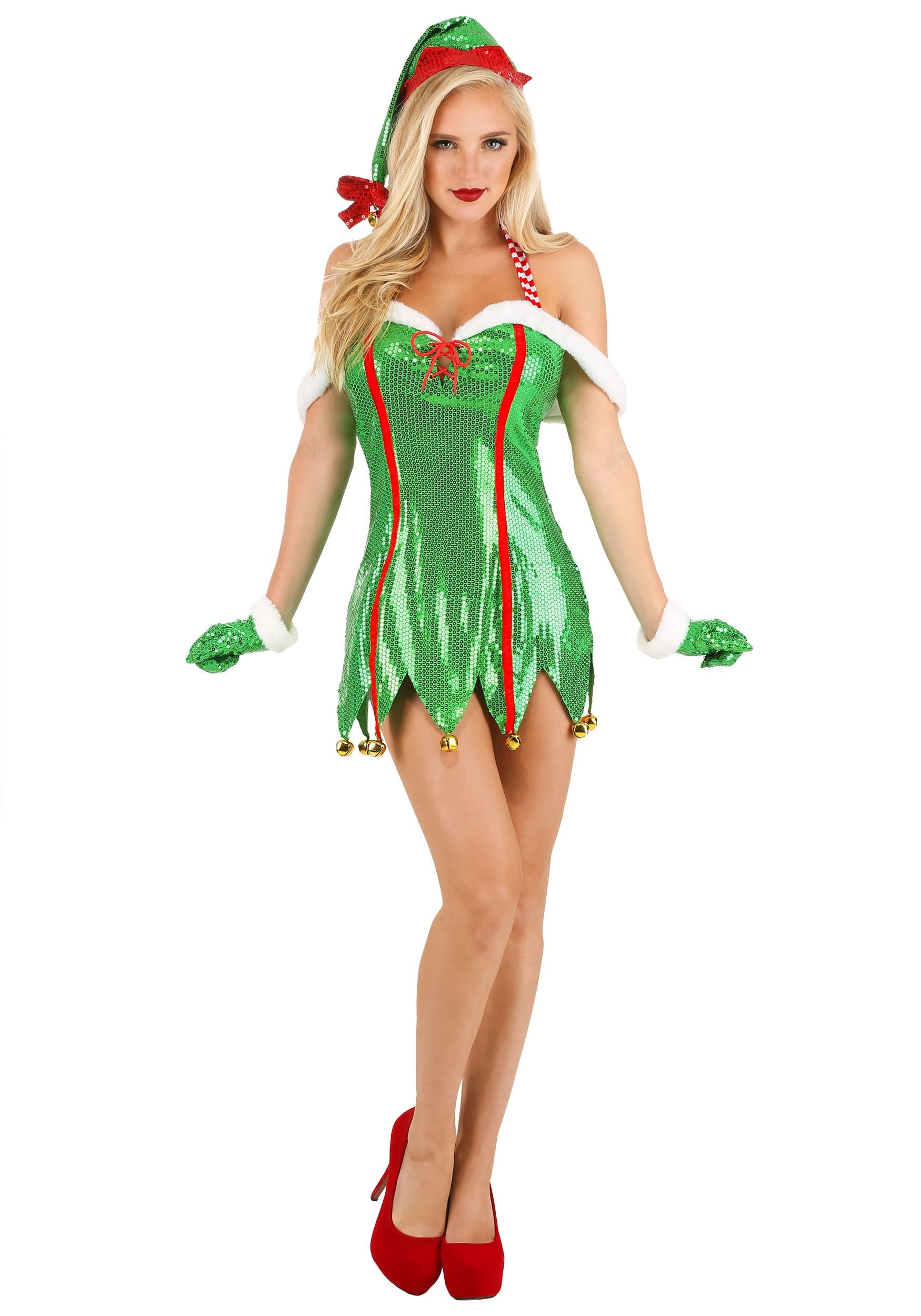 Womens Sexy Elf Costume