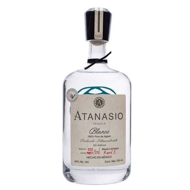 Tequila Artesanal Atanasio Blanco 750 Ml Atanasio Tequila, Blanco