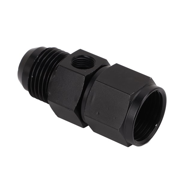 Conector de manguera de combustible conector de tubo de aceite de coche macho a hembra superficie pulida a prueba de herrumbre AN10-1/8NPT para vehículo ANGGREK Otros