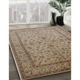 thumbnail image 2 of Ahgly Company Indoor Rectangle Mid-Century Modern Brown Oriental Area Rugs, 6' x 9', 2 of 6