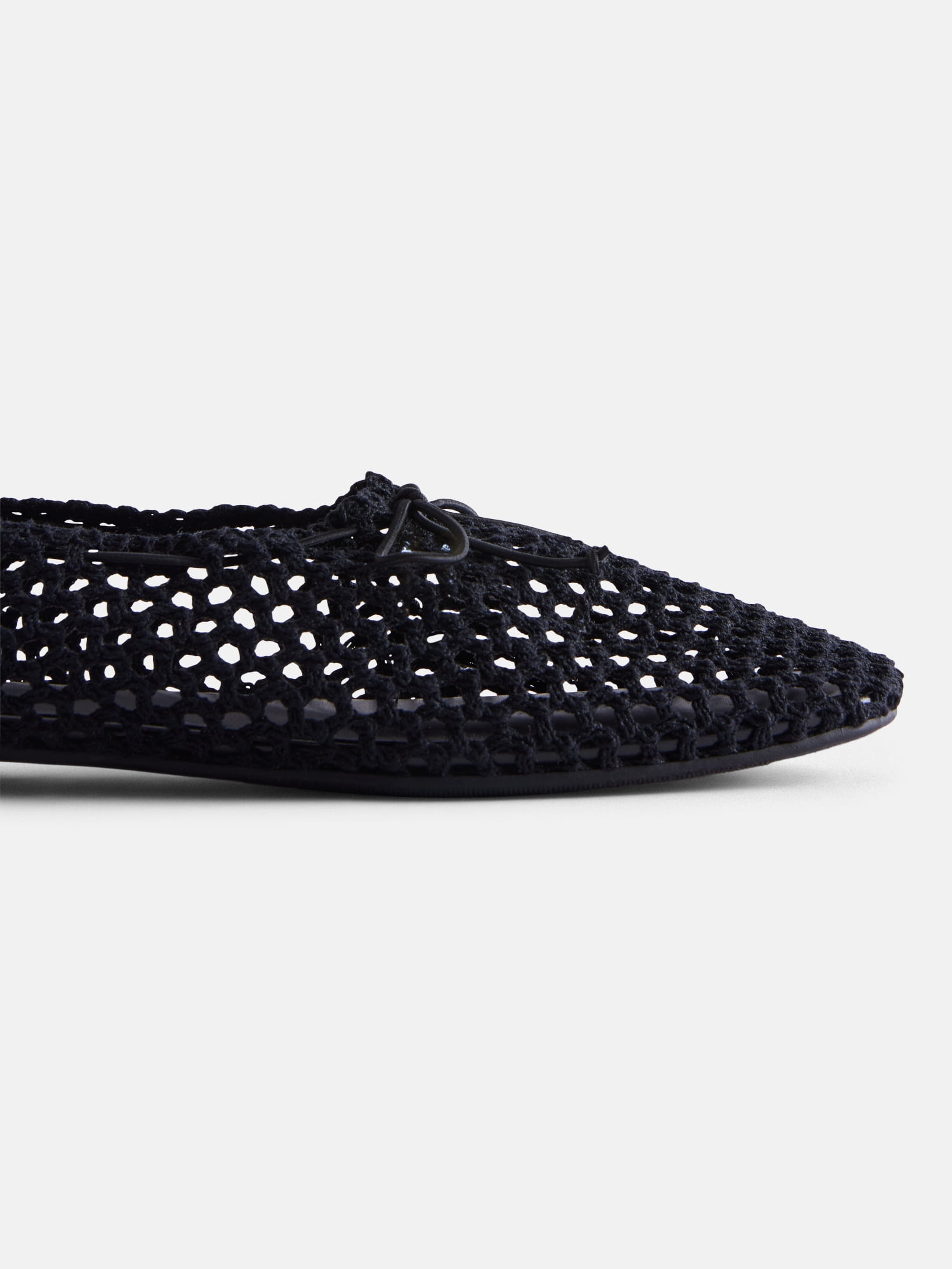 Scenario Women's Knit Bow Ballet Flats