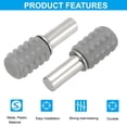 thumbnail image 3 of Uxcell Shelf Support Pegs 0.2x0.98'', 20pcs Non-Slip Shelf Holder Pins, Pegs for Shelves for Cabinet, Glass Case,Grey, 3 of 6